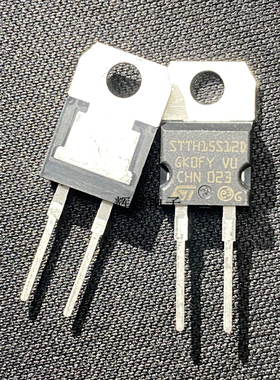 STTH15S12D TO-220AC-3 STM/意法 快速TVS二极管 =LYS