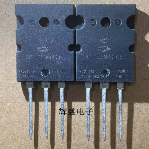 APT106N60LC6 全新现货 106A 600V 可替代FDL100N50F 库存现货