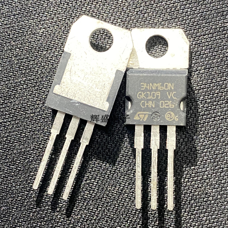 全新进口原装正品 34NM60N STP34NM60N TO-220  600V大电流三极管