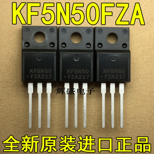全新KF5N50 KF5N50FZA KEC TO-220F N通道 功率MOSFET 5A 500V