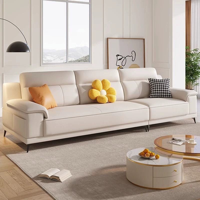 晨巢意式轻奢沙发客厅现代简约风沙发家用小户型高端皮艺沙发,住宅家具,皮艺沙发,淘宝优惠券,粉丝福利购,淘宝优惠卷