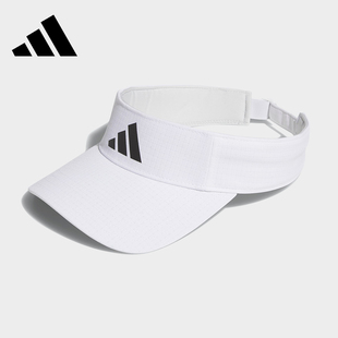 adidas阿迪达斯空顶帽运动透气网球帽夏季跑步马拉松帽子遮阳帽