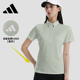教练工作服正品 Adidas阿迪达斯polo衫 女健身运动高尔夫短袖