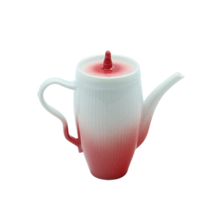 婵韵黄丽君茶具渐变玫瑰红茶壶高仕壶莲花壶壶承茶杯小田甄选茶具