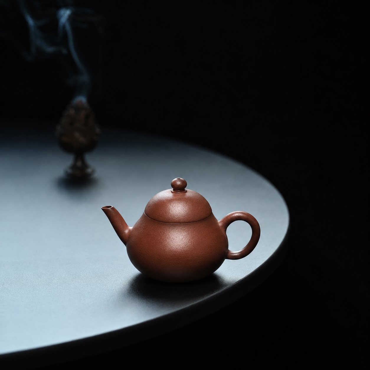 香玉堂茶具紫砂朱泥壶孟臣矮梨壶