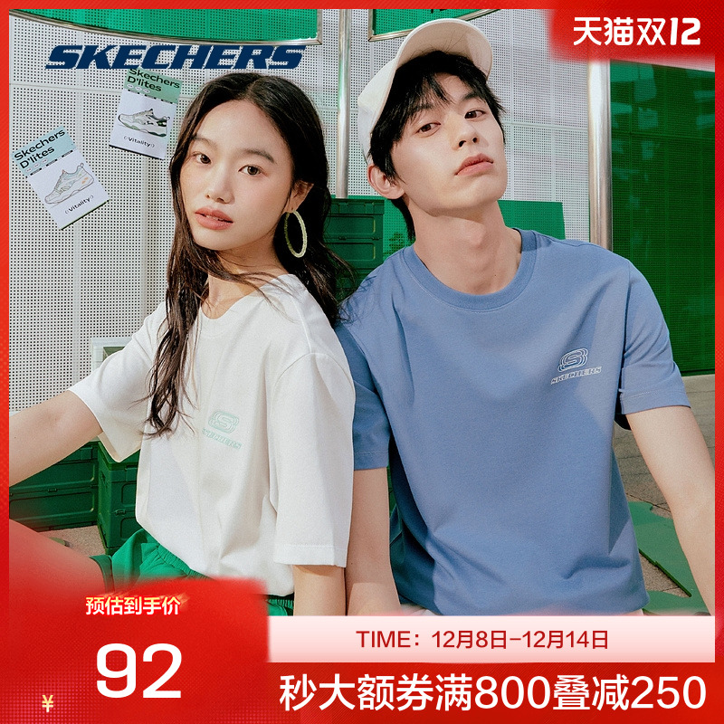 skechers短袖上衣斯凯奇