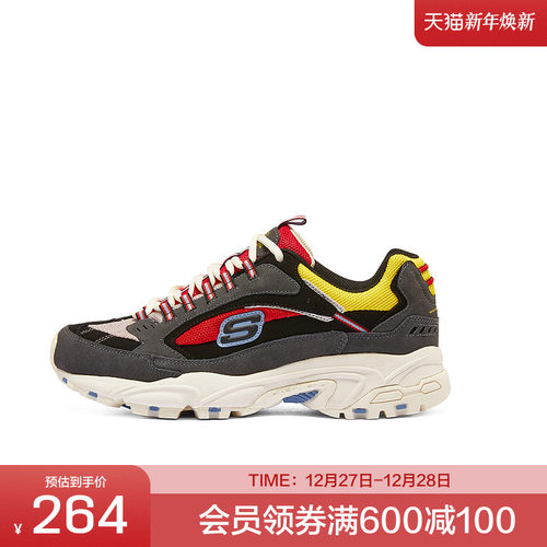 斯凯奇男鞋子休闲老爹