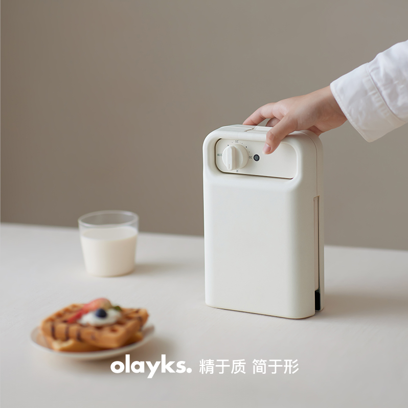 olayks立时三明治机定时早餐机家用小型多功能华夫饼吐司机面包机