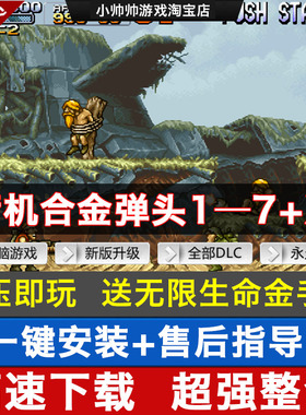 合金弹头1-7代+x 街机经典游戏 PC电脑单机游戏合金弹头x送金手指