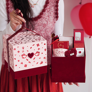 林灵柒伴手礼女伴娘高档实用礼物闺蜜结婚礼盒小众高级喜鹊报喜