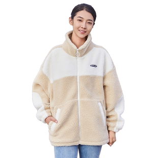 SCALER思凯乐摇粒绒外套女款春秋户外防风加绒加厚抓绒衣羊羔绒男