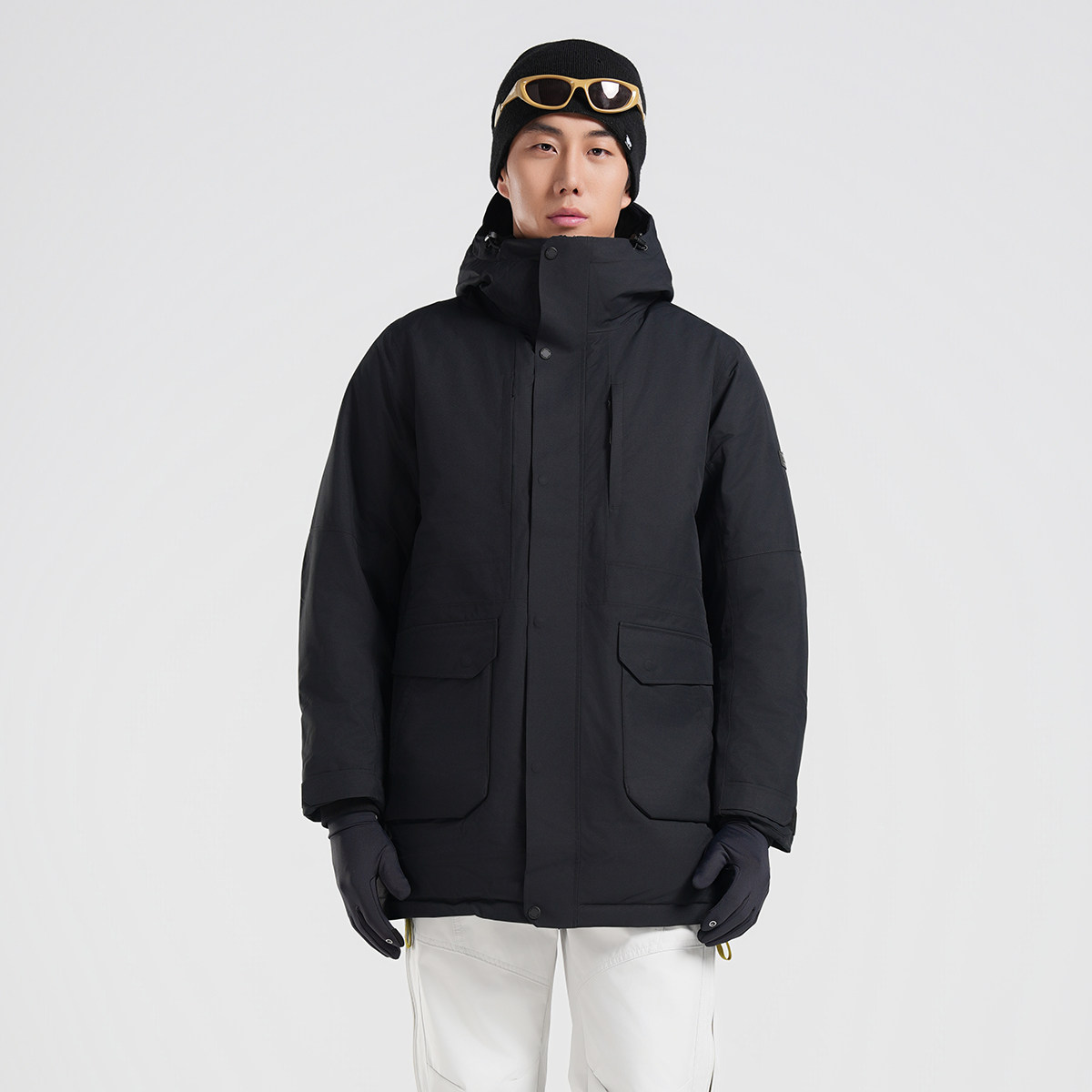 SCALER思凯乐户外羽绒服男冬季石墨烯蓄热里布保暖加厚滑雪登山服