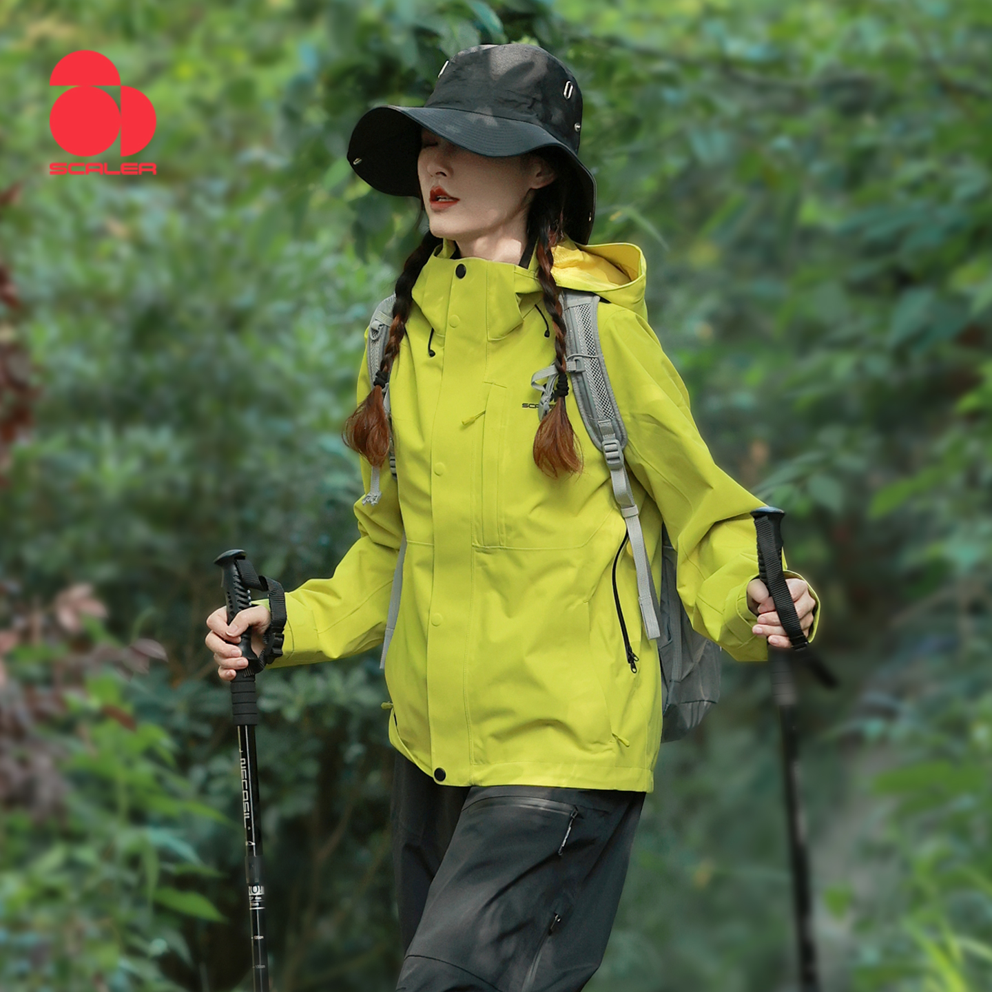 思凯乐户外冲锋衣外套登山服男女