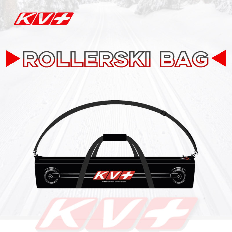 瑞士KV+越野滑雪滑轮专用包大容量板包可放4对滑轮 ROLLERSKI BAG