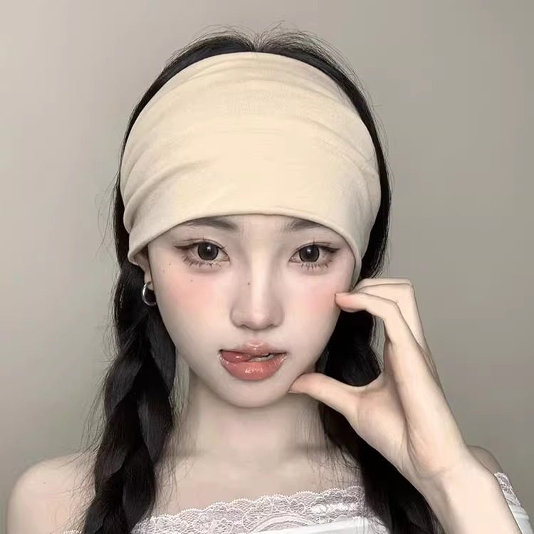 超宽薄款孕产妇头巾女坐月子发带护额头吸汗透气纯色头带防风遮额,服饰配件/皮带/帽子/围巾,帽子,淘宝优惠券,粉丝福利购,淘宝优惠卷