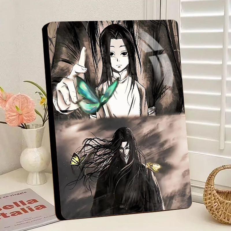 常山阴客厅动漫人物展示画高清水晶相框摆件动漫爱好者收藏摆台
