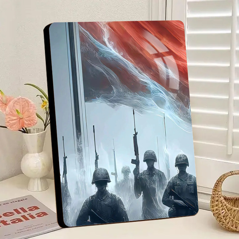 王者荣耀妲己众生和周边展示画高清水晶相框摆台送朋友纪念礼物