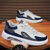 2025春秋款 户外运动鞋 防滑透气防水耐磨跑步休闲板鞋 男鞋 布鞋