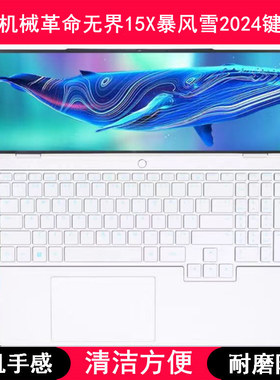 适用机械革命无界15X暴风雪2024键盘保护膜15.3寸笔记本电脑防尘