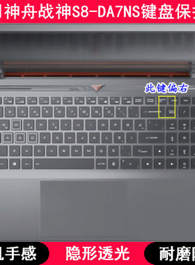 适用神舟战神S8-DA7NS键盘保护膜15.6寸QNLXS01笔记本电脑可爱套