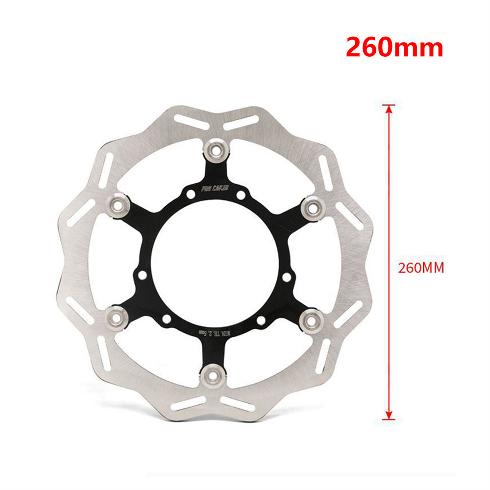 260mm前浮动刹车盘制动碟刹盘适用本田CRF250R/450R/250RX/450RX