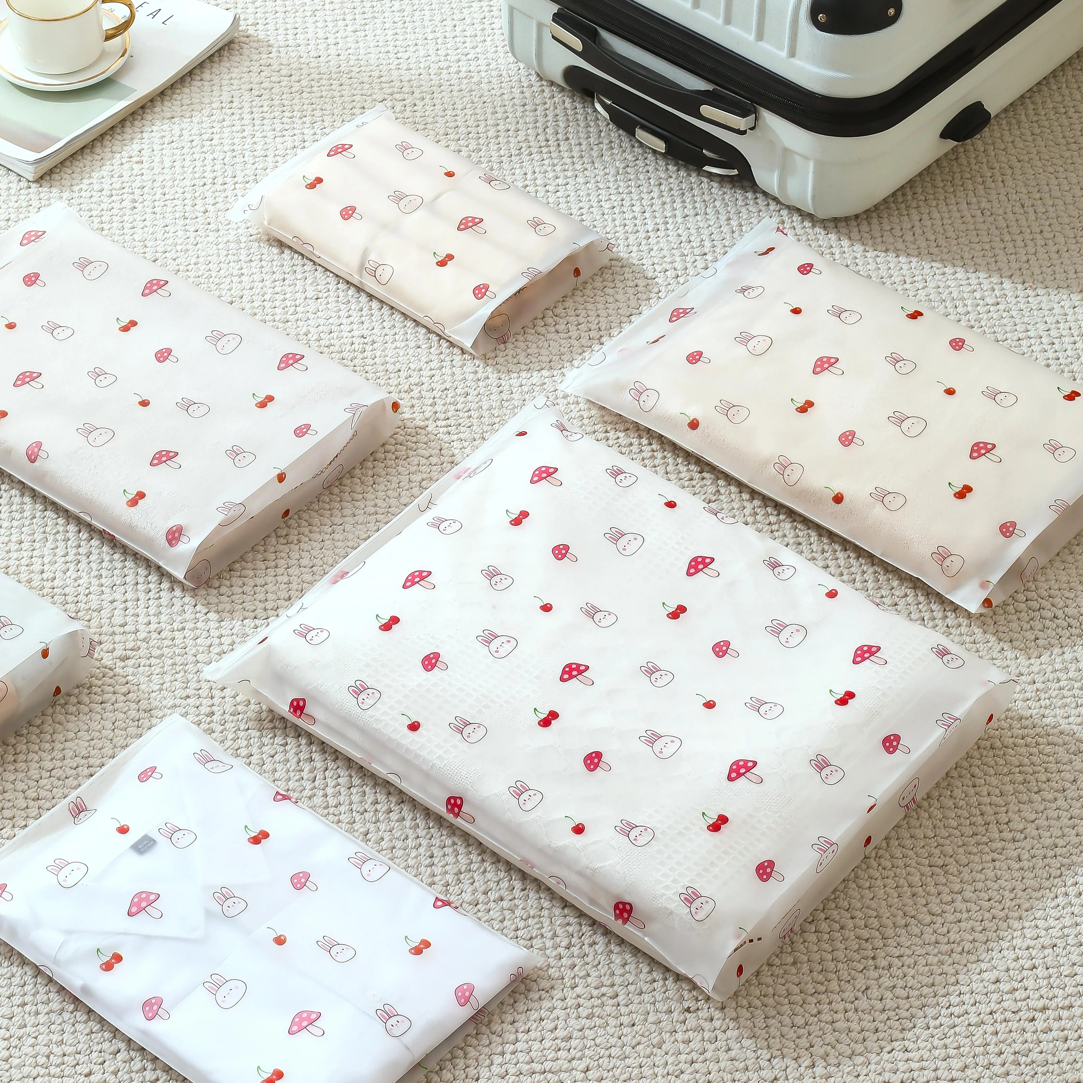 旅行收纳袋衣服鞋子内衣分装袋行李箱衣物整理袋幼儿园防水密封袋,收纳整理,其他收纳袋,淘宝优惠券,粉丝福利购,淘宝优惠卷