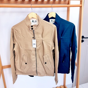 男士老干部夹克 吉杼歆RL春秋经典双面小马穿老钱风情侣可穿外套