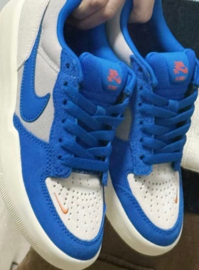 Nike SB Force 58 街头滑板 胶底 防滑耐磨 翻毛皮 百搭 板鞋