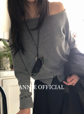 秋冬简约百搭皮质黑色棕色皮绳项链毛衣链钥匙包小众设计感墨镜夹