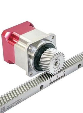 台湾YYC品牌热卖2模研磨CHTGH02010斜齿条搭配法兰齿轮减速机机械