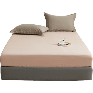 定做订制100支纯棉长绒棉磨毛全棉床笠榻榻米高低床罩拼接床包