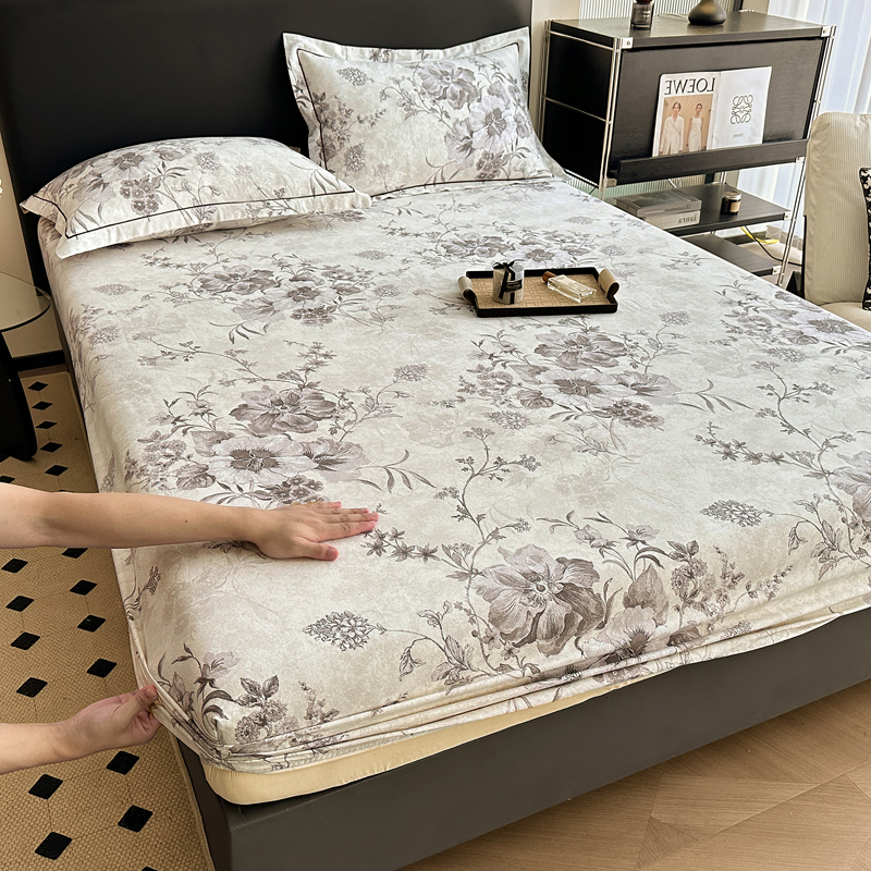 定做榻榻米大炕加大拼接全棉磨毛床笠床罩定制纯棉席梦思保护套子