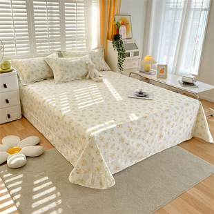 订做定制全棉床单纯棉大炕单拼接床榻榻米学生宿舍床定做任意尺寸