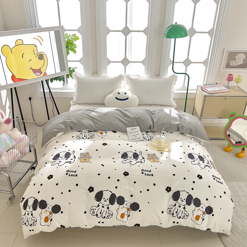 定做定制儿童卡通全棉被套幼儿园被单100%纯棉被罩订制任意尺寸