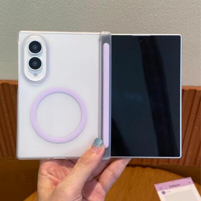 三星zfold8手机壳磨砂双包边防摔