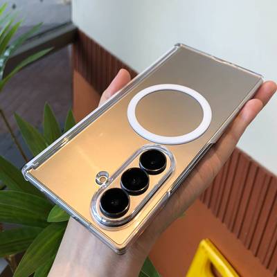 三星zfold7手机壳磁吸透明