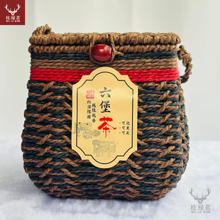 2020年产干仓陈香口味广西梧州六堡茶礼盒装 黑茶散茶收藏送礼佳品