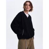 jmhomme长袖 纯色休闲内搭V领上衣服 打底衫 T恤男2025秋季 秋衣薄款