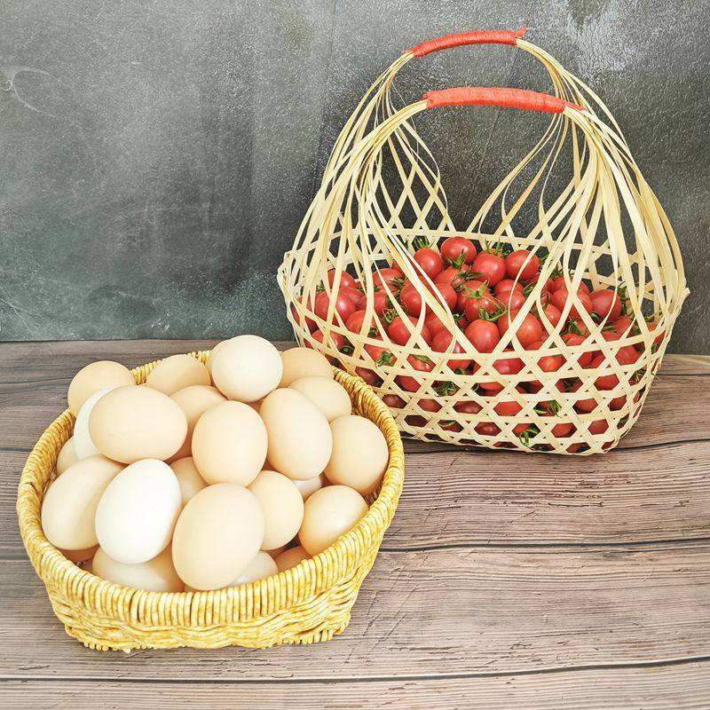 仿藤编收纳筐手工编织面包篮超市果蔬糖干果盘塑料家用展示水果篮,特色手工艺,竹编/竹雕,淘宝优惠券,粉丝福利购,淘宝优惠卷
