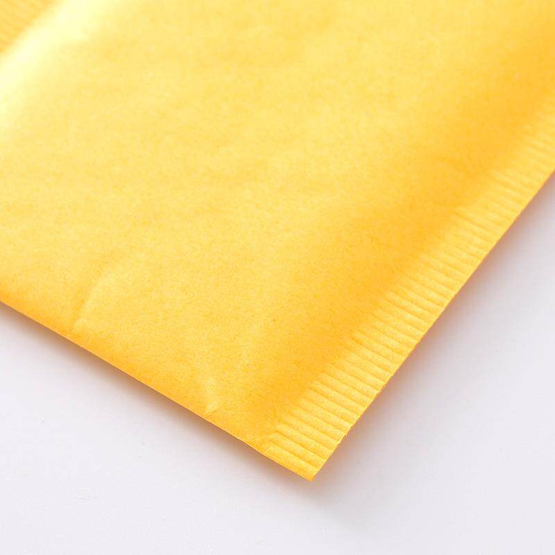 黄色牛皮纸气泡袋 服包袋泡信封袋 防装水防LOG震快递气装袋泡沫