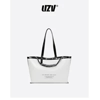 UZV2023新款托特包潮牌男女通用手提大容量百搭通勤单肩斜跨包