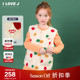 彩色波点羊羔绒马甲女童外穿背心坎肩 ILOVEJ童装 25冬装 JWWOU01