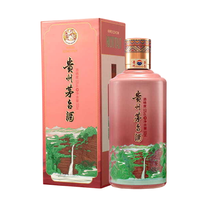 茅台黄小西吃晚饭500ML53度