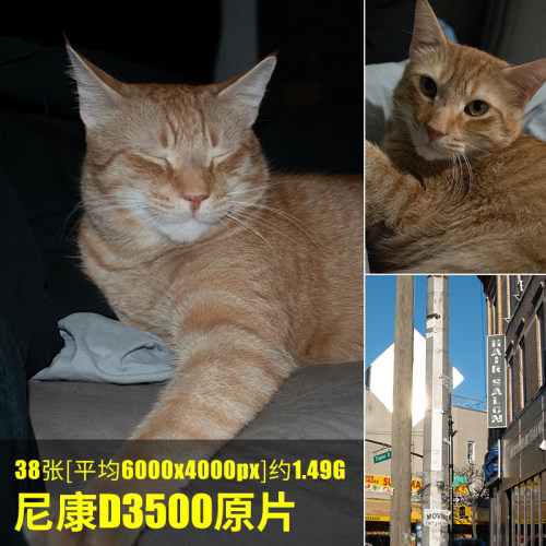 尼康D3500原片原图RAW+JPG相机直出图未修图练习修图素材摄影图片