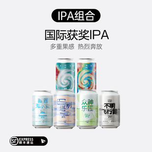 经典 飓风国际获奖IPA混搭 畅销国产精酿 IPA组合装 纸飞机酿造