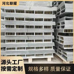 玻璃钢泄水管230*90*8玻璃钢矩管高速公路桥梁泄水口玻璃钢流水口