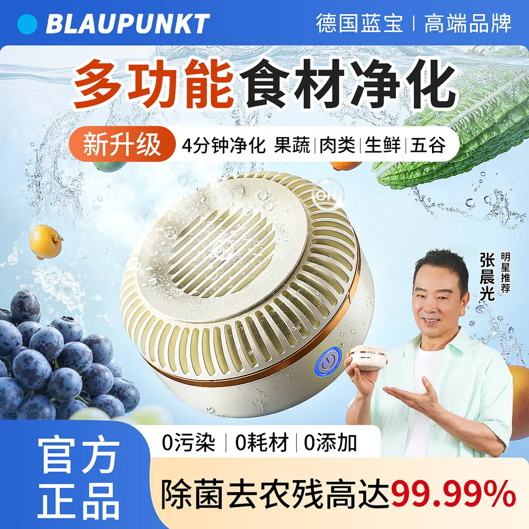 蓝宝果蔬清洗机食材净化机