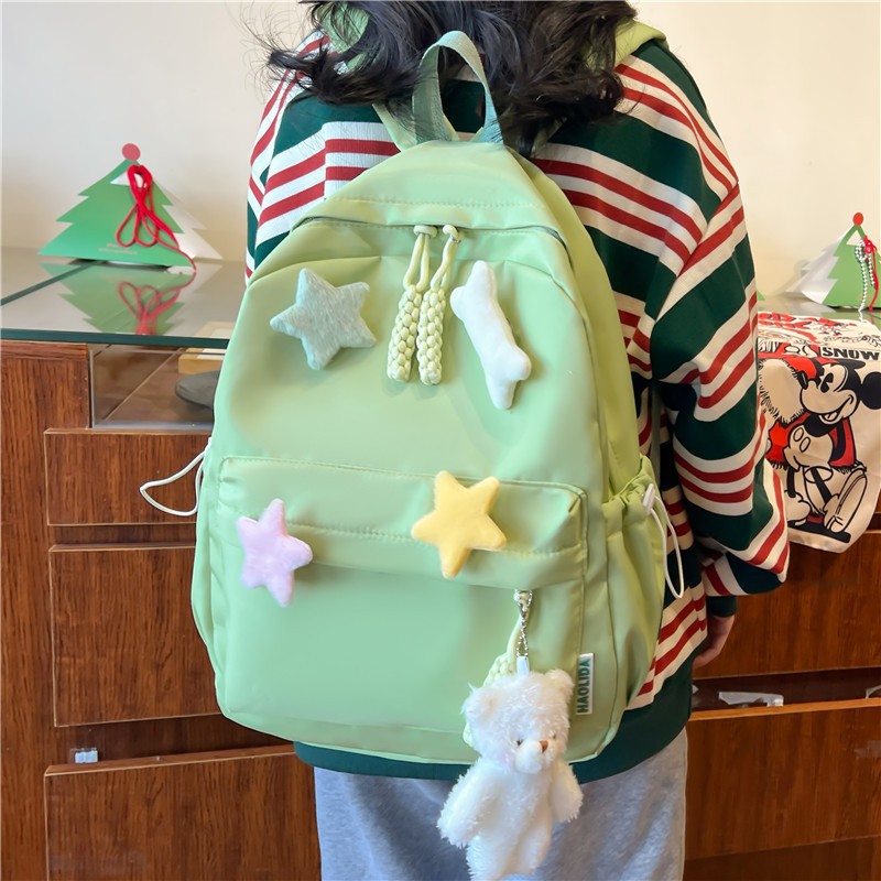 书包女生中学生高中生简约大学生