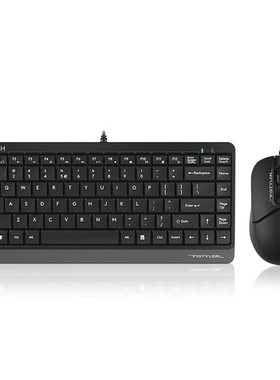 双飞燕 FK11小键盘鼠标套装数控工控工业级便携键有线迷你86键