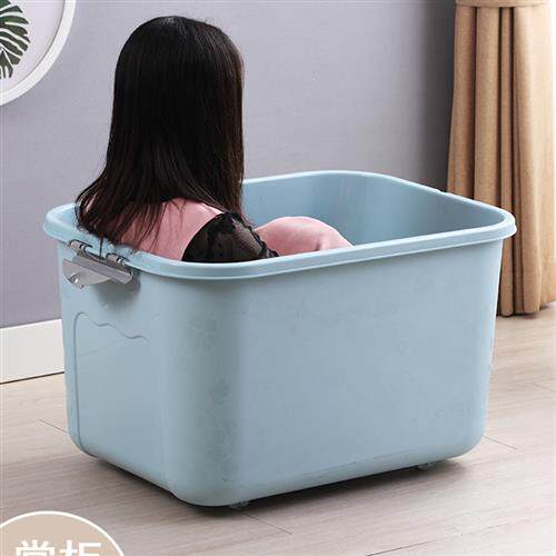 衣服收纳箱有盖塑料大号整理箱玩收纳箱